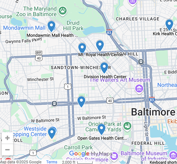 Total Health Care Map